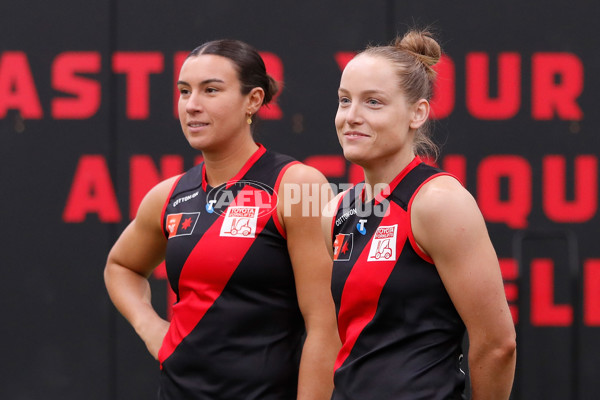 AFLW 2025 Media - Essendon Team Photo Day - A-60577917