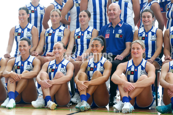 AFLW 2025 Media - North Melbourne Team Photo Day - A-60590508