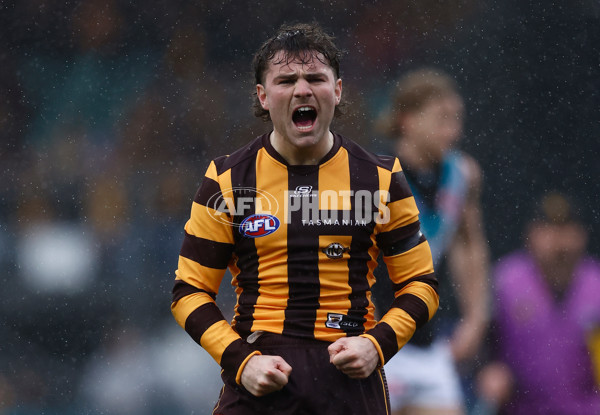 AFL 2025 Round 19 - Hawthorn v Port Adelaide - A-60616396