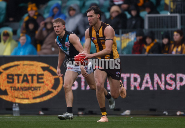 AFL 2025 Round 19 - Hawthorn v Port Adelaide - A-60618897