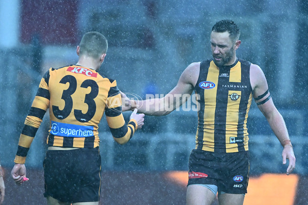 AFL 2025 Round 19 - Hawthorn v Port Adelaide - A-60620974