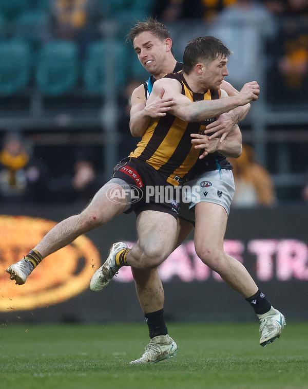 AFL 2025 Round 19 - Hawthorn v Port Adelaide - A-60623808