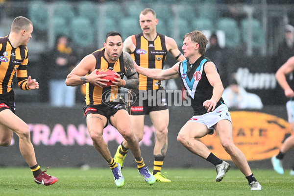 AFL 2025 Round 19 - Hawthorn v Port Adelaide - A-60624266