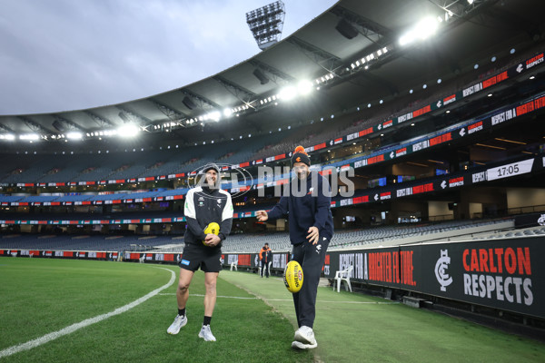 AFL 2025 Round 19 - Carlton v Melbourne - A-60624286