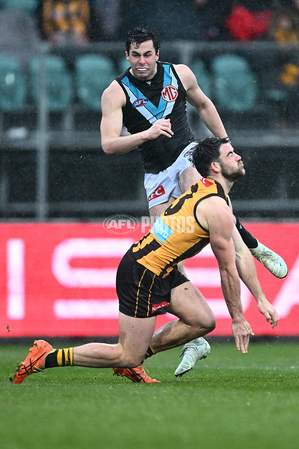 AFL 2025 Round 19 - Hawthorn v Port Adelaide - A-60637606