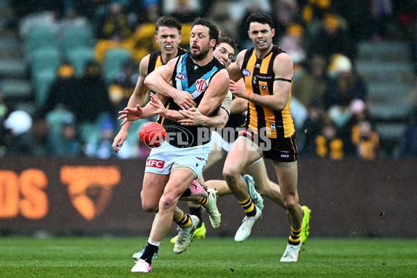 AFL 2025 Round 19 - Hawthorn v Port Adelaide - A-60638560