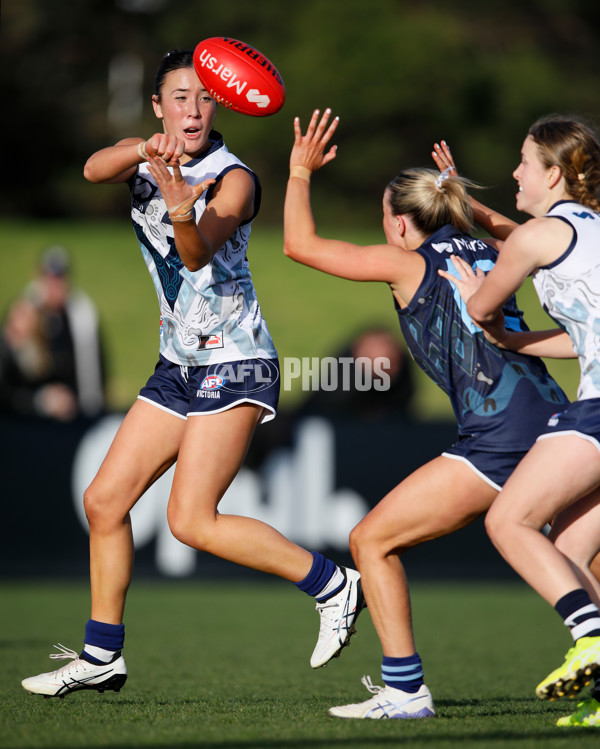 AFL National Championships U18 Girls 2025 - Vic Country v Vic Metro - A-60666605