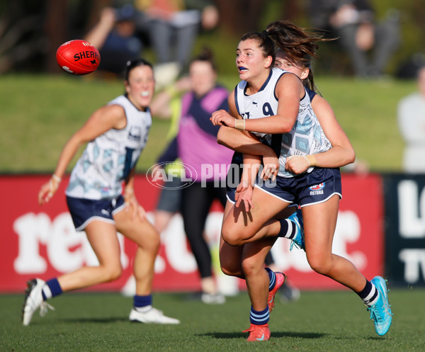 AFL National Championships U18 Girls 2025 - Vic Country v Vic Metro - A-60669176