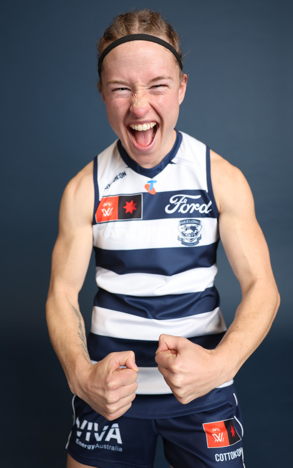 AFLW 2025 Portraits - Geelong - A-60706528
