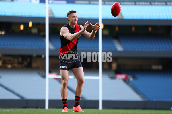 AFL 2025 Media - Australian Wallabies and Essendon Bombers Media Opportunity - A-60708304