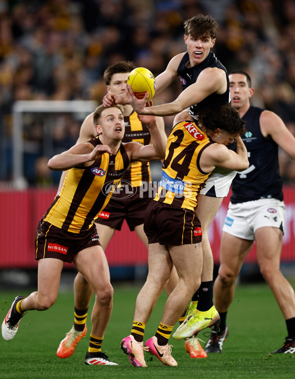 AFL 2025 Round 20 - Hawthorn v Carlton - A-60717340