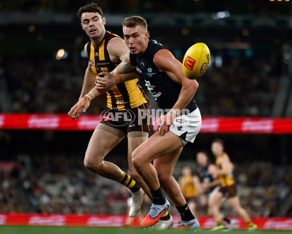 AFL 2025 Round 20 - Hawthorn v Carlton - A-60721343