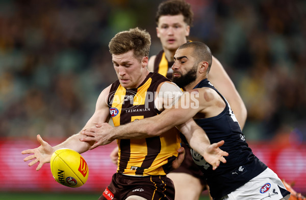 AFL 2025 Round 20 - Hawthorn v Carlton - A-60723863