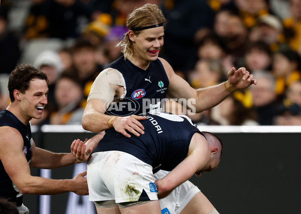 AFL 2025 Round 20 - Hawthorn v Carlton - A-60723922