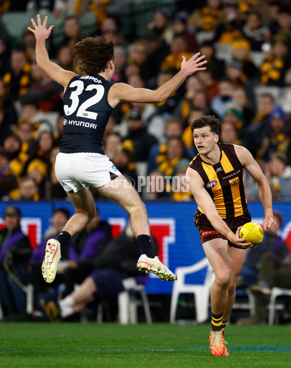 AFL 2025 Round 20 - Hawthorn v Carlton - A-60724248