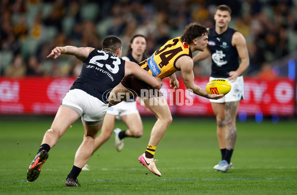 AFL 2025 Round 20 - Hawthorn v Carlton - A-60724253
