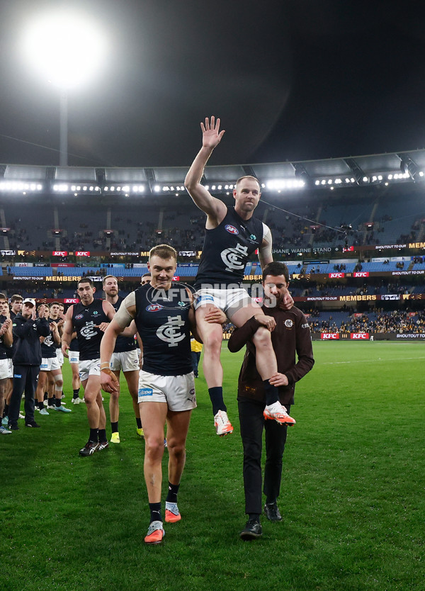 AFL 2025 Round 20 - Hawthorn v Carlton - A-60729281