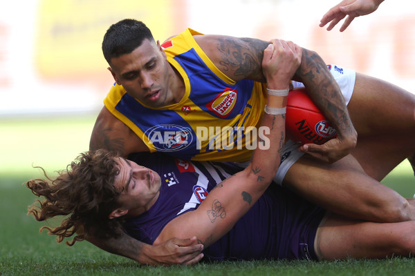 AFL 2025 Round 20 - Fremantle v West Coast - A-60767870
