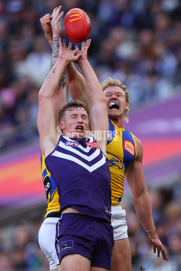 AFL 2025 Round 20 - Fremantle v West Coast - A-60767930