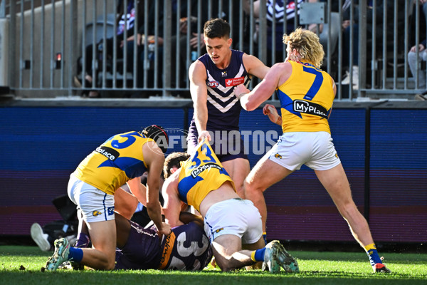 AFL 2025 Round 20 - Fremantle v West Coast - A-60769821