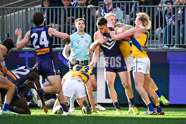 AFL 2025 Round 20 - Fremantle v West Coast - A-60769827