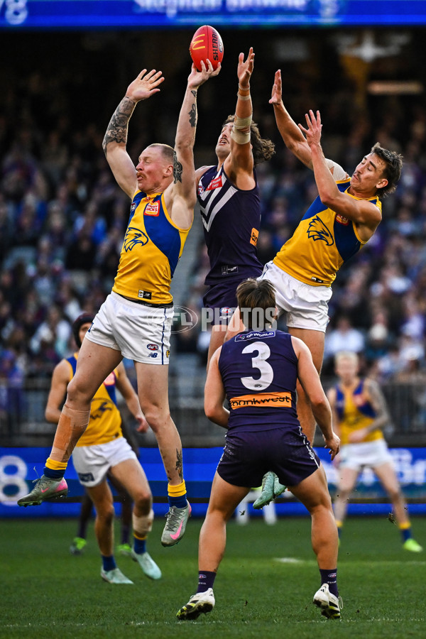 AFL 2025 Round 20 - Fremantle v West Coast - A-60772946