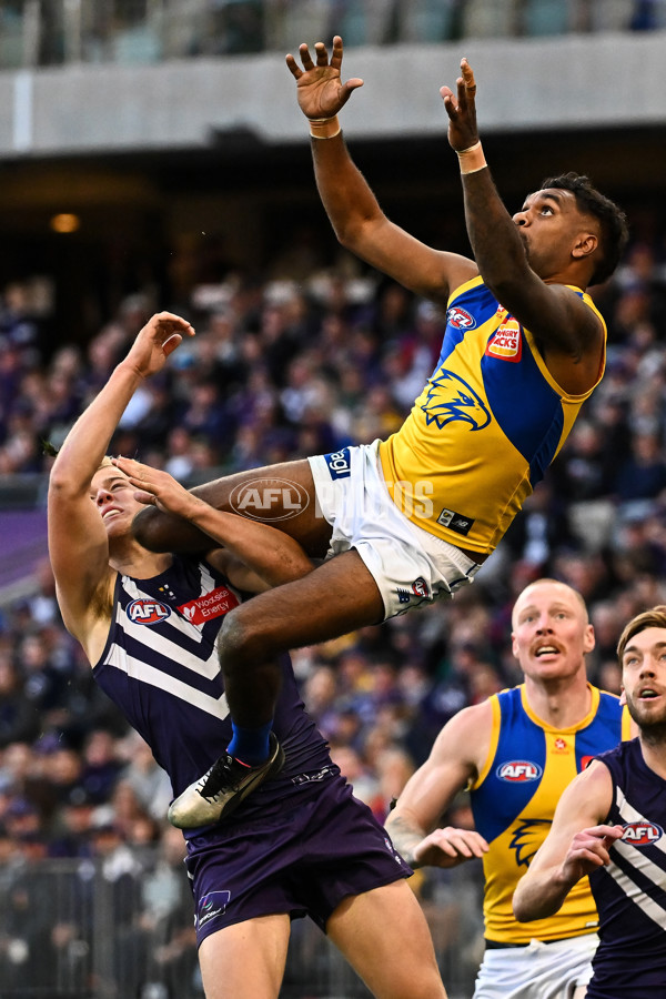 AFL 2025 Round 20 - Fremantle v West Coast - A-60775437