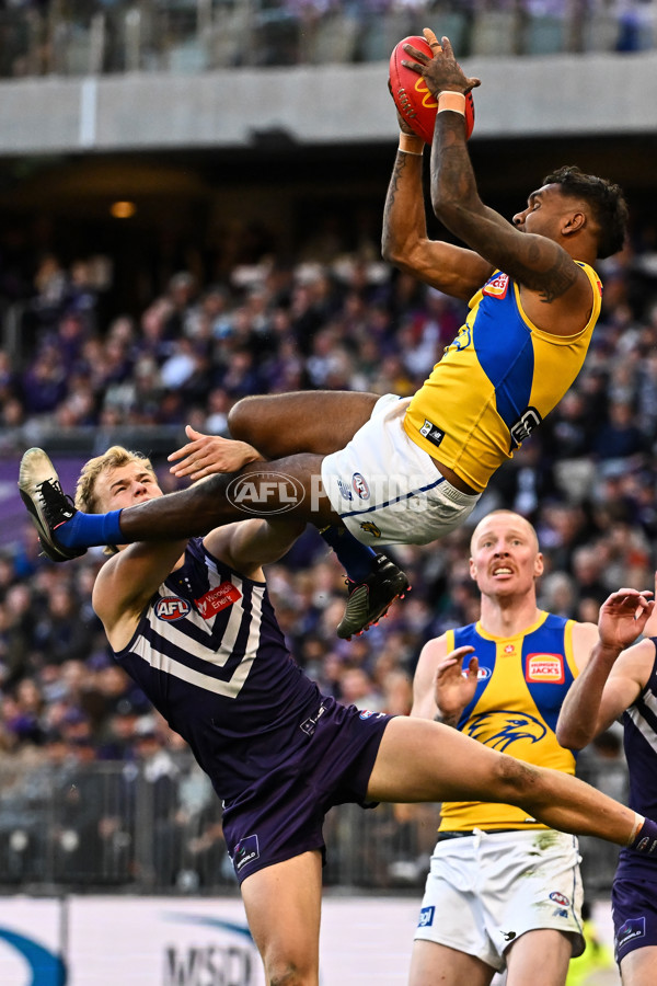 AFL 2025 Round 20 - Fremantle v West Coast - A-60775449