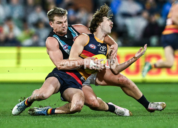 AFL 2025 Round 20 - Adelaide v Port Adelaide - A-60783789