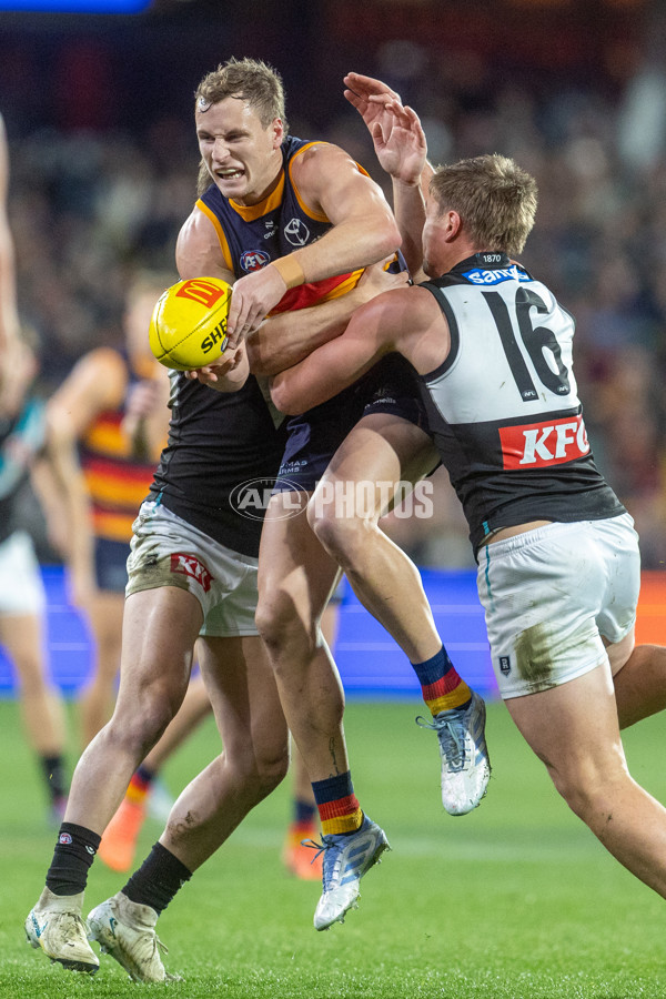 AFL 2025 Round 20 - Adelaide v Port Adelaide - A-60793305