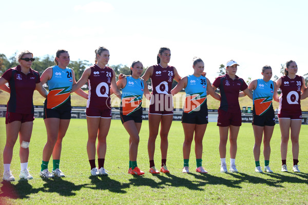 AFL National Championships U18 Girls 2025 - Queensland v Allies - A-60800926