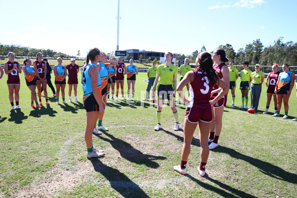AFL National Championships U18 Girls 2025 - Queensland v Allies - A-60800931