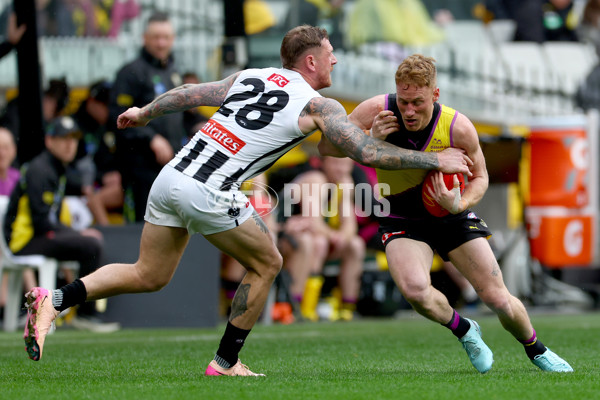 AFL 2025 Round 20 - Richmond v Collingwood - A-60806140