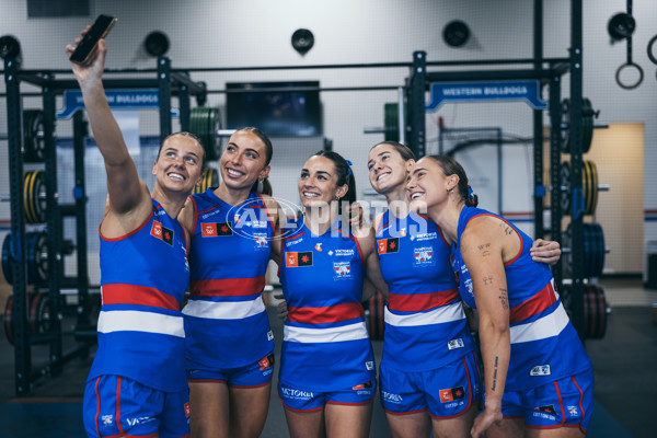 AFLW 2025 Media - Western Bulldogs Team Photo Day - A-60824164