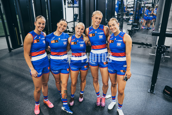 AFLW 2025 Media - Western Bulldogs Team Photo Day - A-60824168
