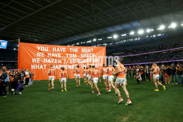 AFL 2025 Round 21 - Western Bulldogs v GWS - A-60844443