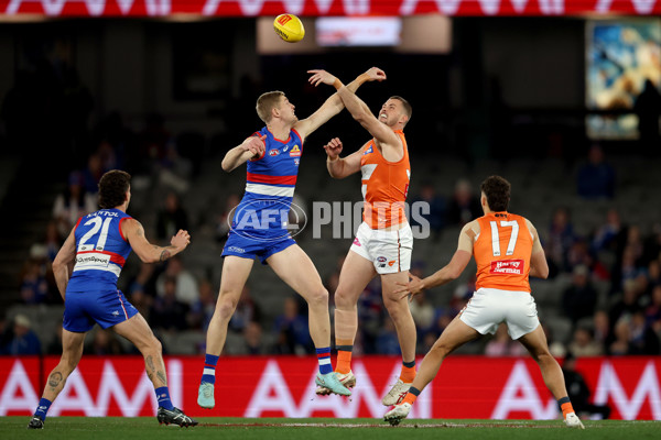 AFL 2025 Round 21 - Western Bulldogs v GWS - A-60844449