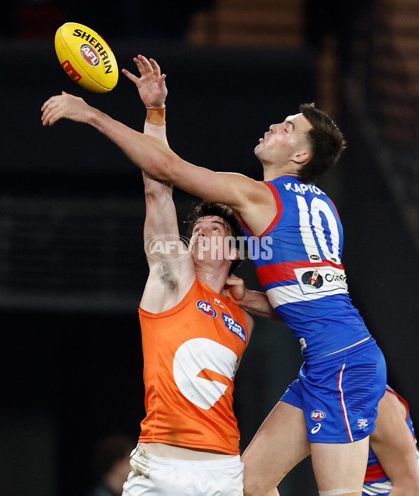 AFL 2025 Round 21 - Western Bulldogs v GWS - A-60844493