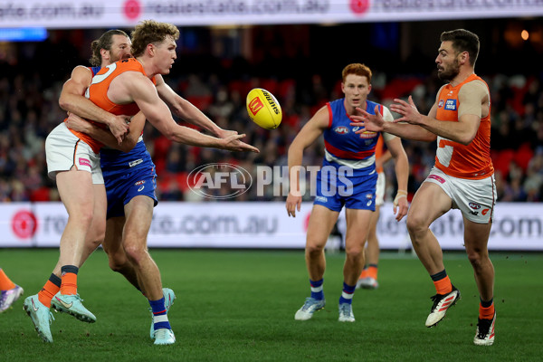 AFL 2025 Round 21 - Western Bulldogs v GWS - A-60844505