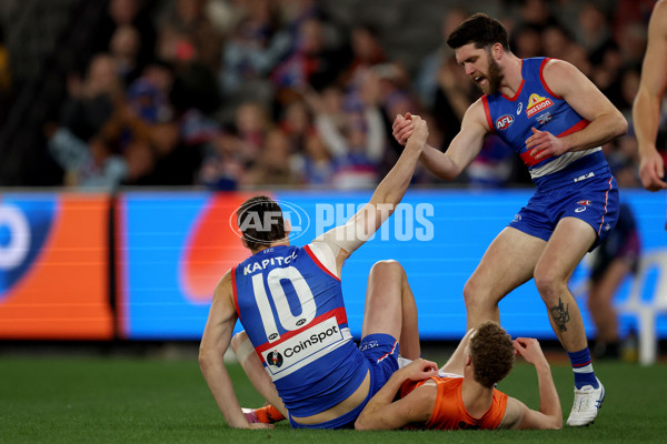 AFL 2025 Round 21 - Western Bulldogs v GWS - A-60845132