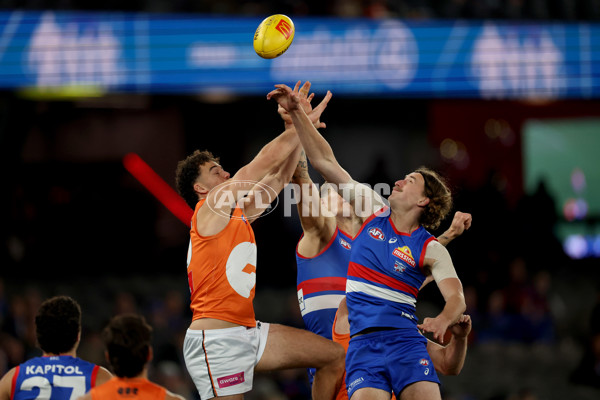 AFL 2025 Round 21 - Western Bulldogs v GWS - A-60845149