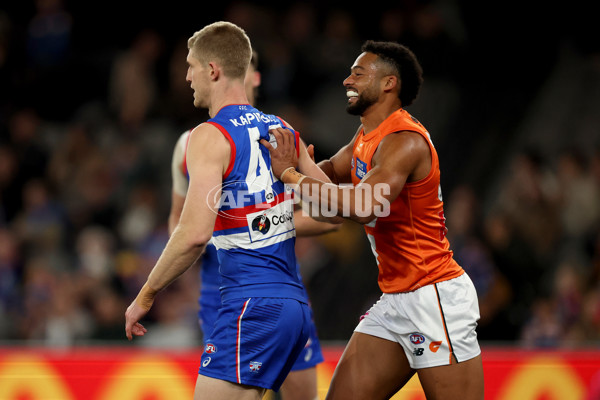 AFL 2025 Round 21 - Western Bulldogs v GWS - A-60845155