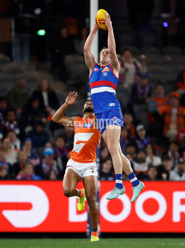 AFL 2025 Round 21 - Western Bulldogs v GWS - A-60845163