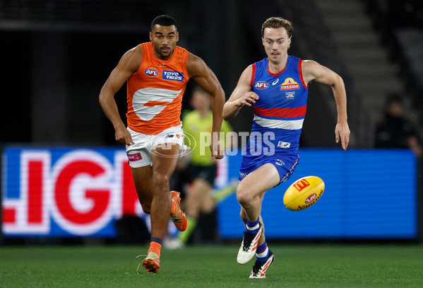 AFL 2025 Round 21 - Western Bulldogs v GWS - A-60845174