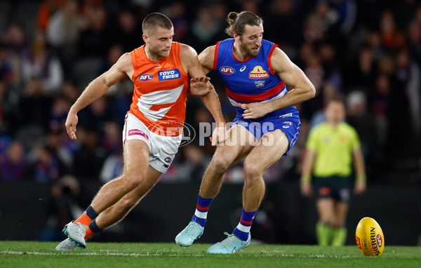 AFL 2025 Round 21 - Western Bulldogs v GWS - A-60845175