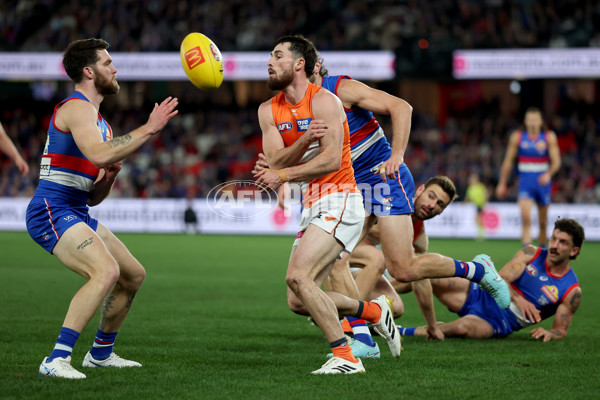AFL 2025 Round 21 - Western Bulldogs v GWS - A-60845200