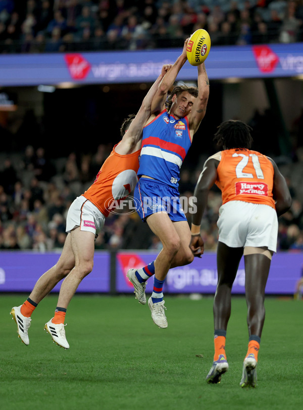 AFL 2025 Round 21 - Western Bulldogs v GWS - A-60845204