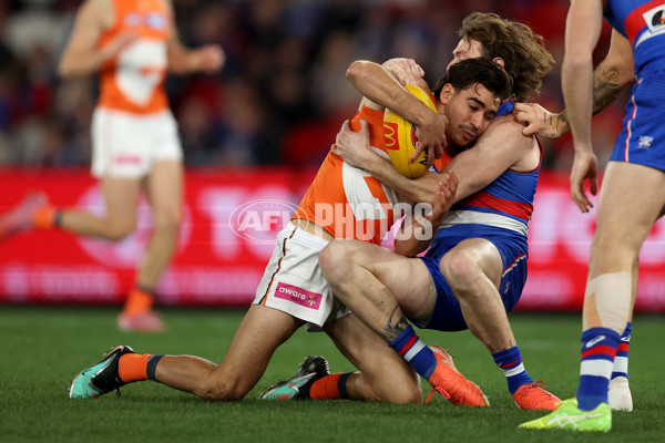 AFL 2025 Round 21 - Western Bulldogs v GWS - A-60845218