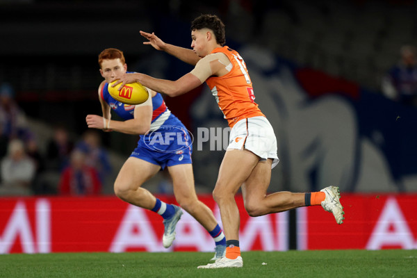 AFL 2025 Round 21 - Western Bulldogs v GWS - A-60847273