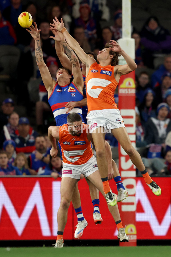 AFL 2025 Round 21 - Western Bulldogs v GWS - A-60847274